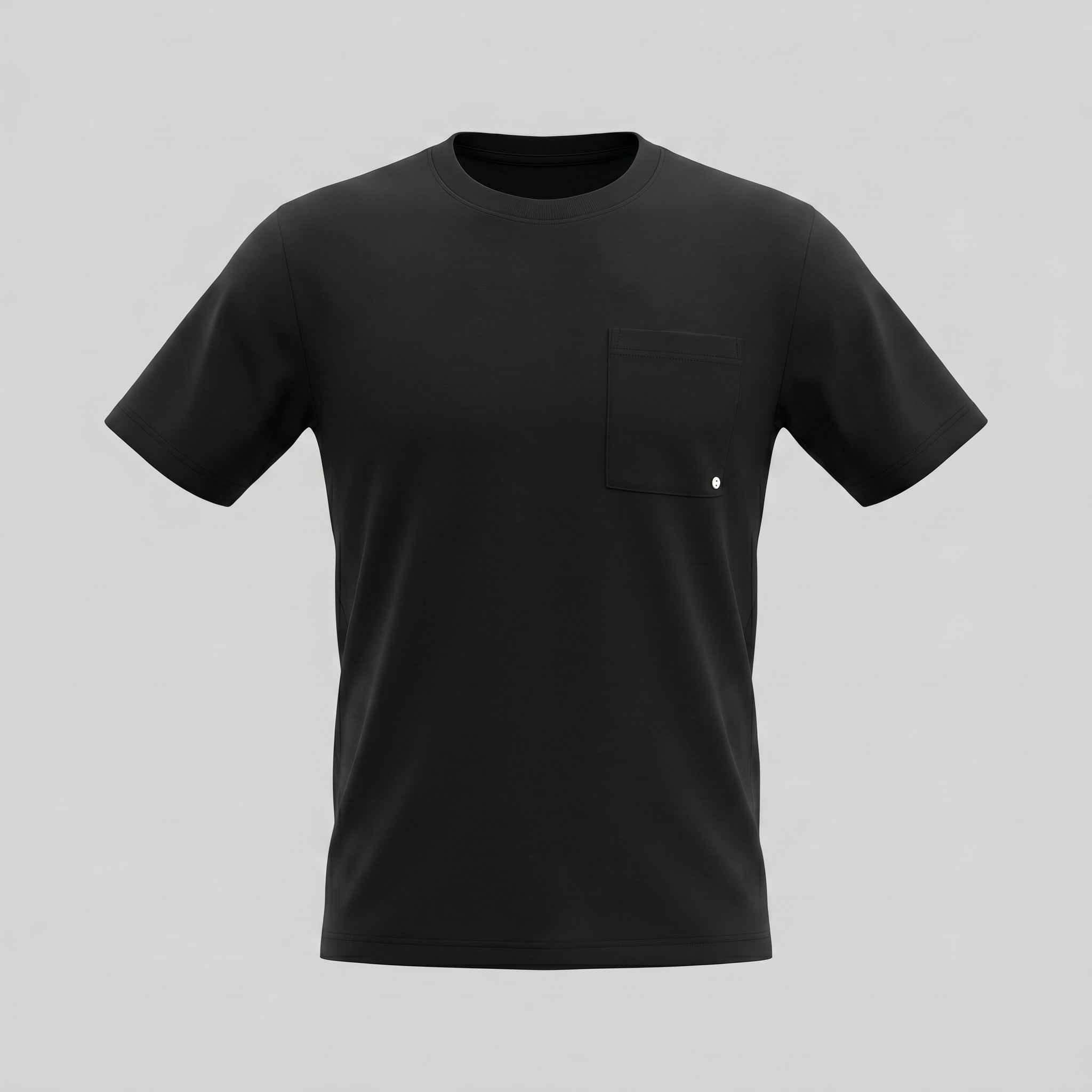 Men's Relaxed Fit Chest Pocket Casual T-Shirt