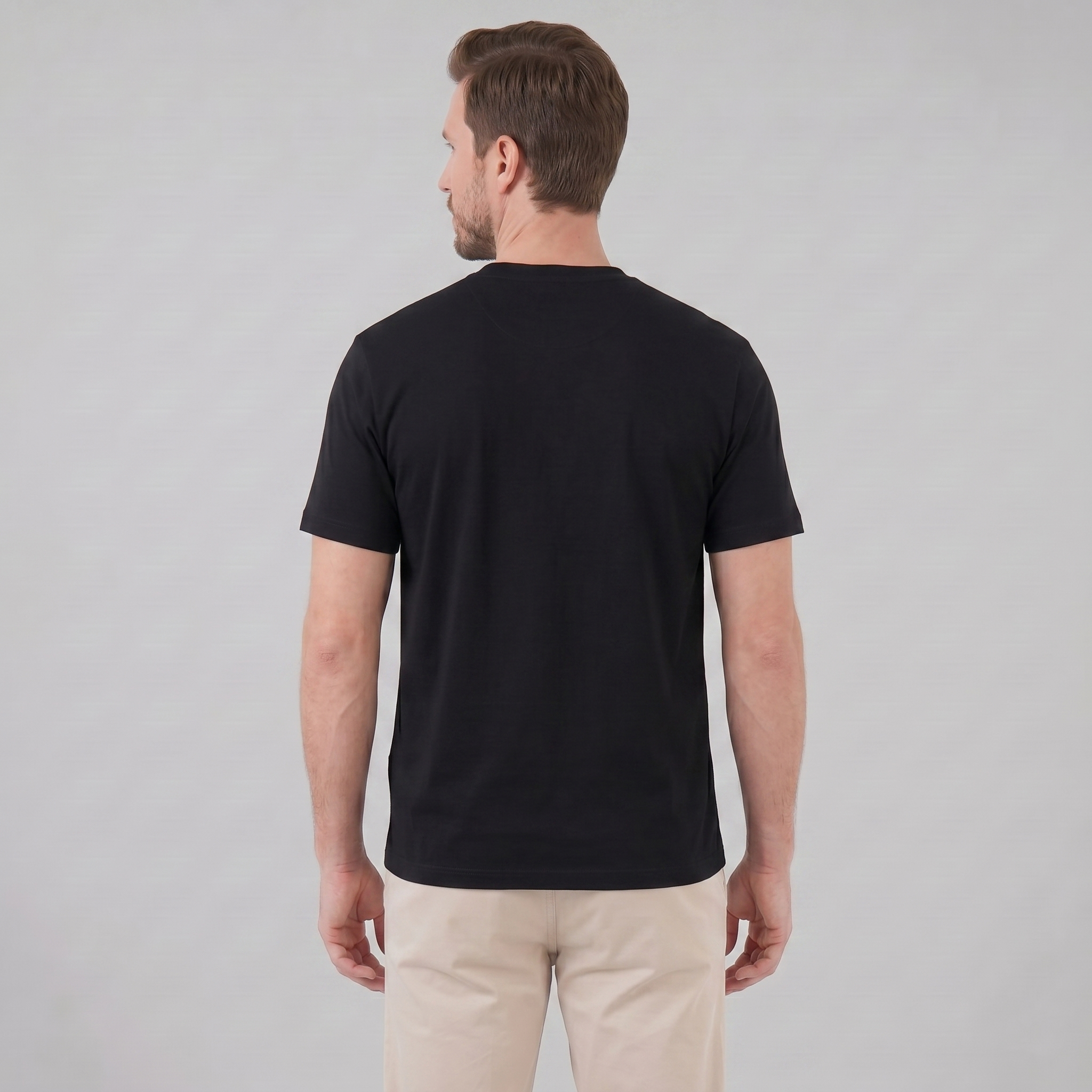 Men's Relaxed Fit Chest Pocket Casual T-Shirt