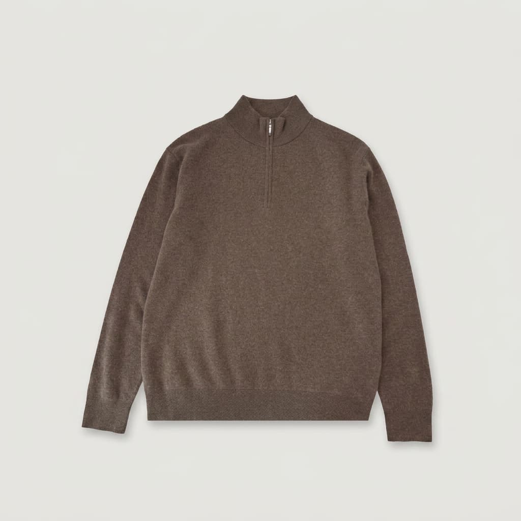Fairfax Wool-Blend Quarter-Zip