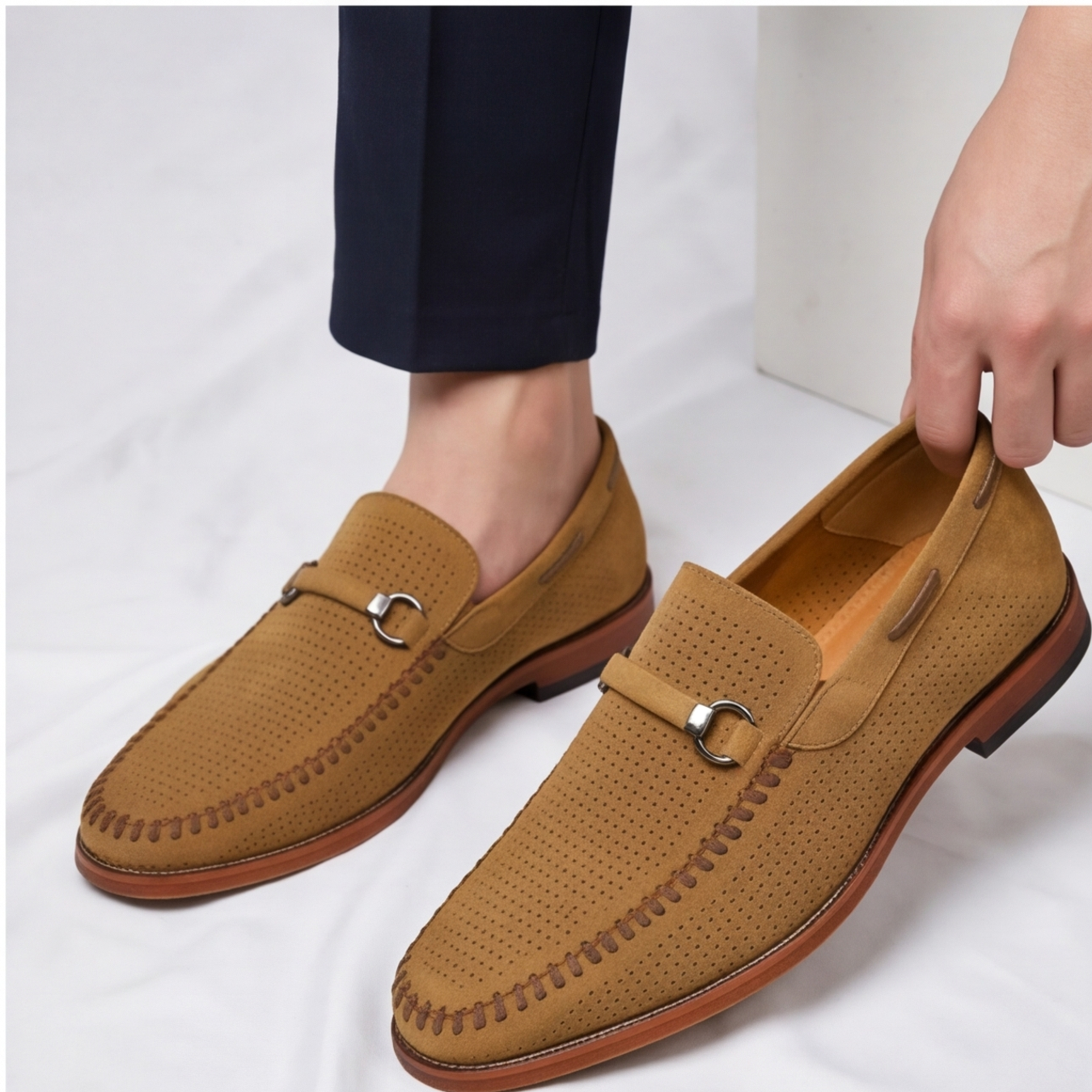 Verona Suede Loafers