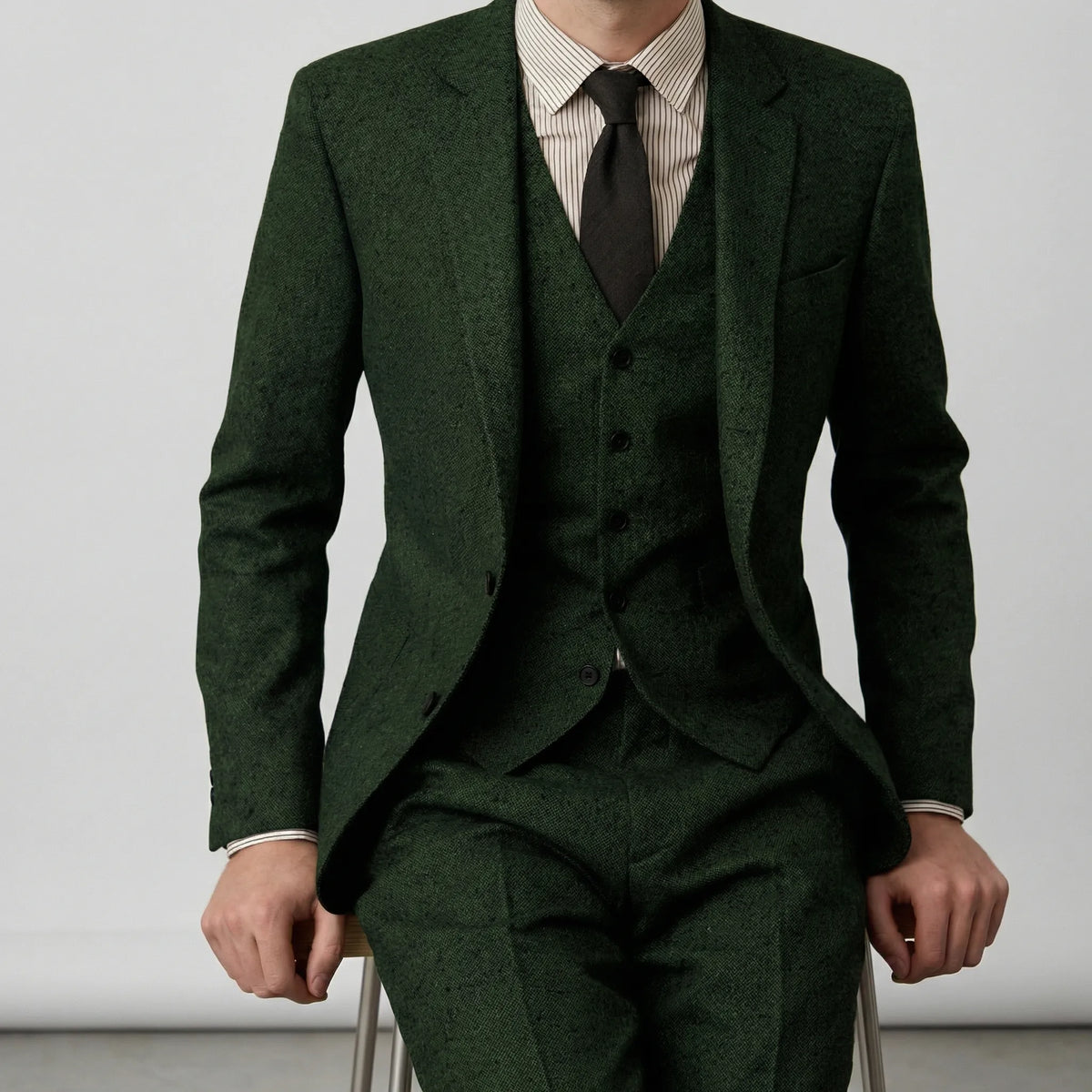 Tailored Slim Fit Three-Piece Suit
