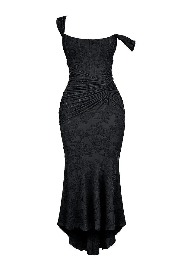 Twilight Jurk Dames Elegante Parijse Maxi Jurk Formeel