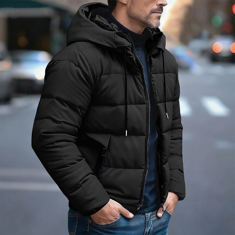 Lachlan | Quilted Hooded Puffer Jacket