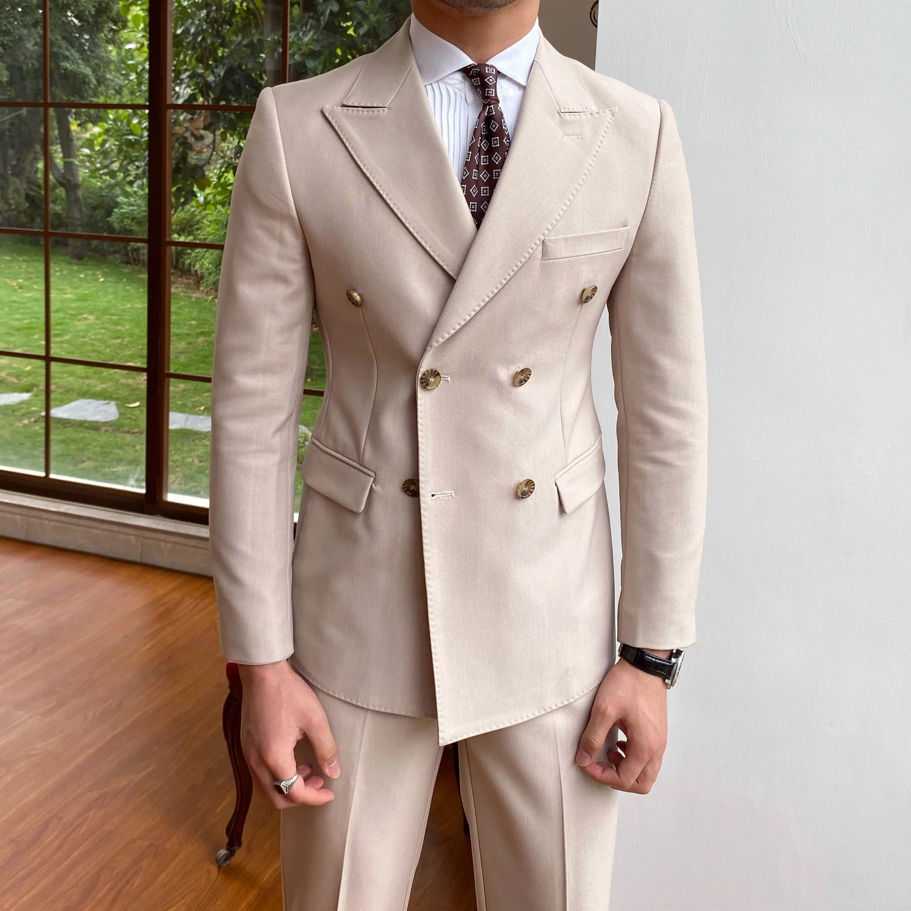 OLD MONEY DOUBLE BUTTON SUITS