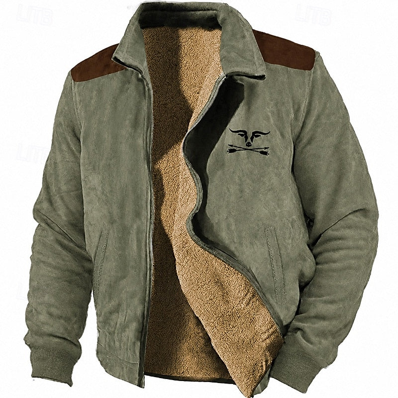Rhodes | Cozy Fleece-Lined Stand Collar Jacket