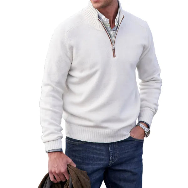 Men's Half-Zip Sweater | Luxurious, Comfortable and Effortlessly Stylish