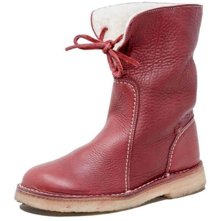 Women's Insulated Waterproof Winter Boots with Cozy Fleece and Wool Lining
