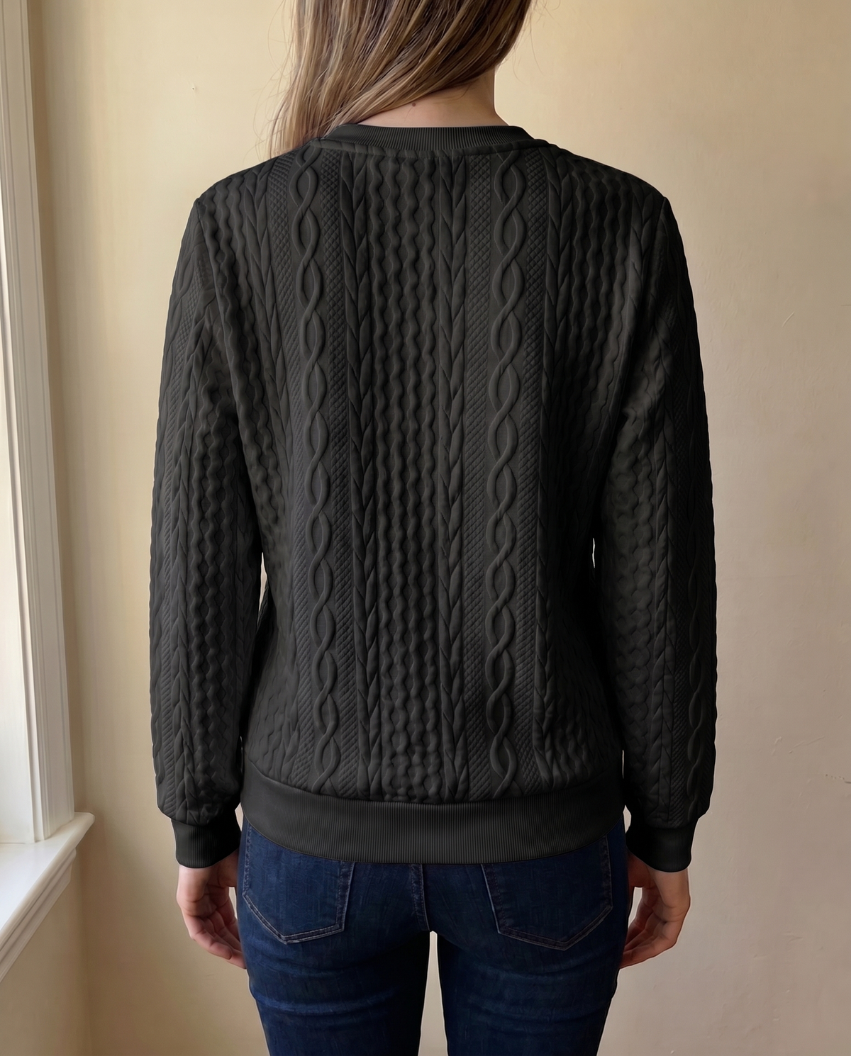 Women's Structured Zip Sweater