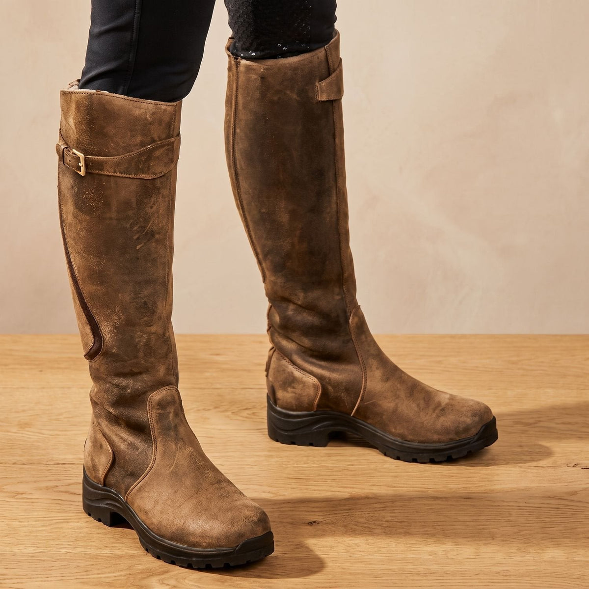 Mia | Women's Tall Riding Boots in Waterproof Full-Grain Leather