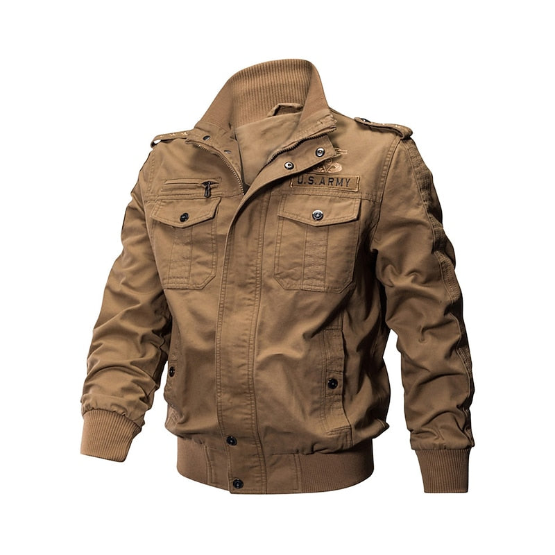 Franklin | Classic Military-Inspired Bomber Jacket