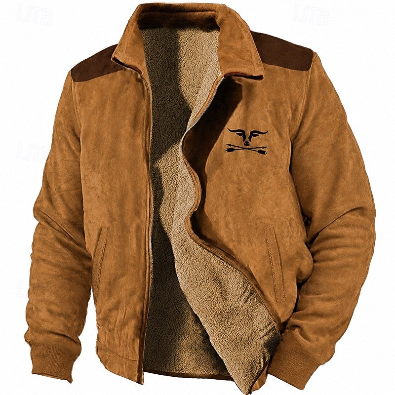 Rhodes | Cozy Fleece-Lined Stand Collar Jacket
