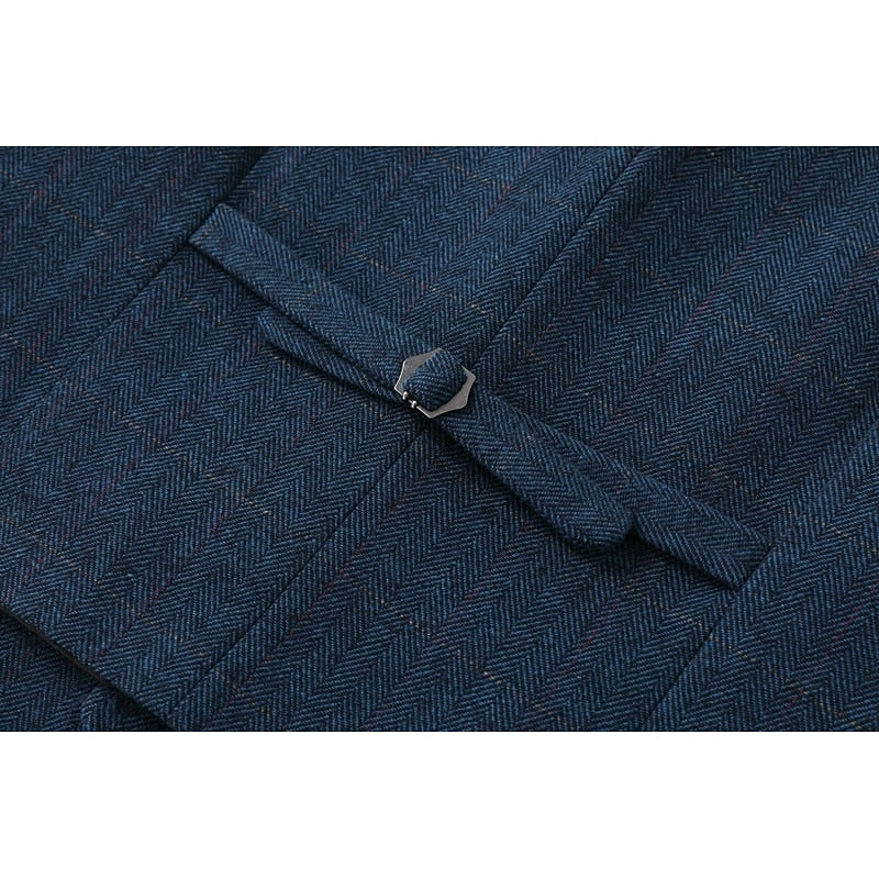Atticus | Custom-Fit Herringbone Vest