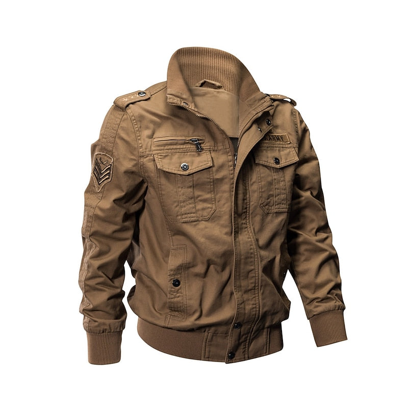 Franklin | Classic Military-Inspired Bomber Jacket