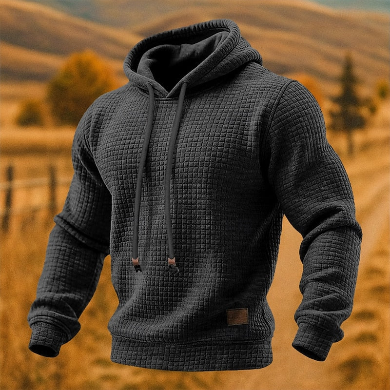 Desmond | Cozy Textured Hoodie