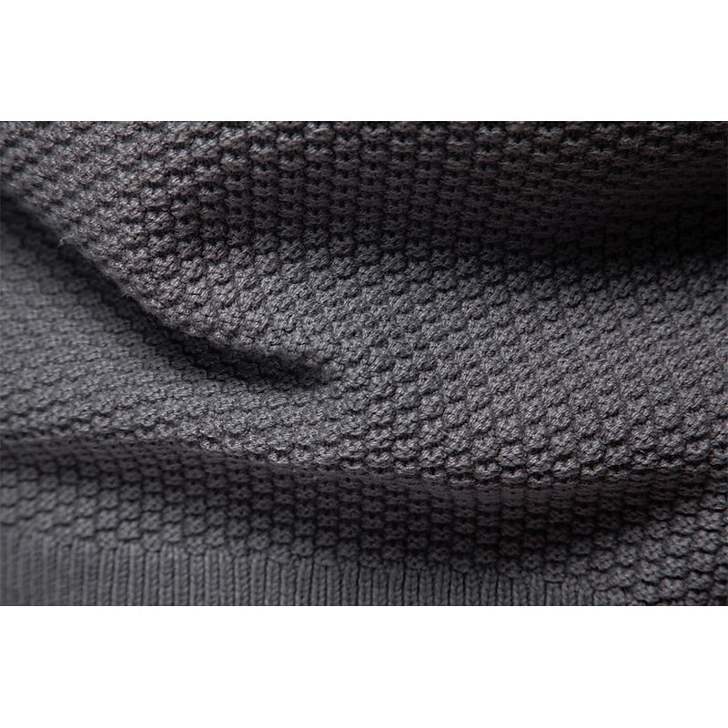 Clive | Zip-Up Cable Knit Cardigan