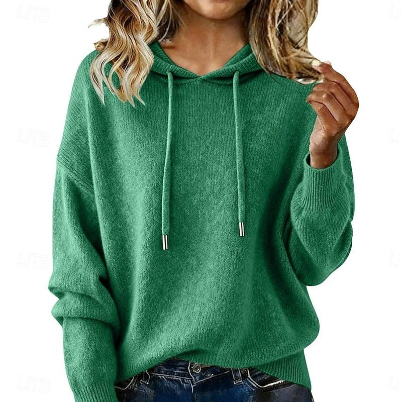 Linnea | Hooded Drawstring Sweatshirt