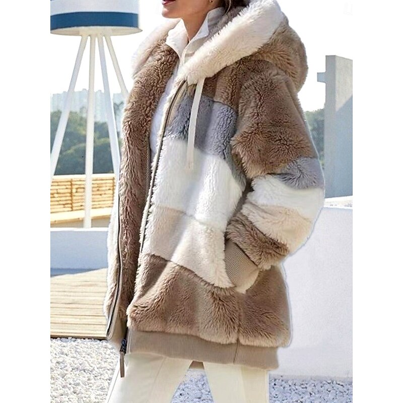 Heather | Comfortable Hooded Zip-Up Jacket