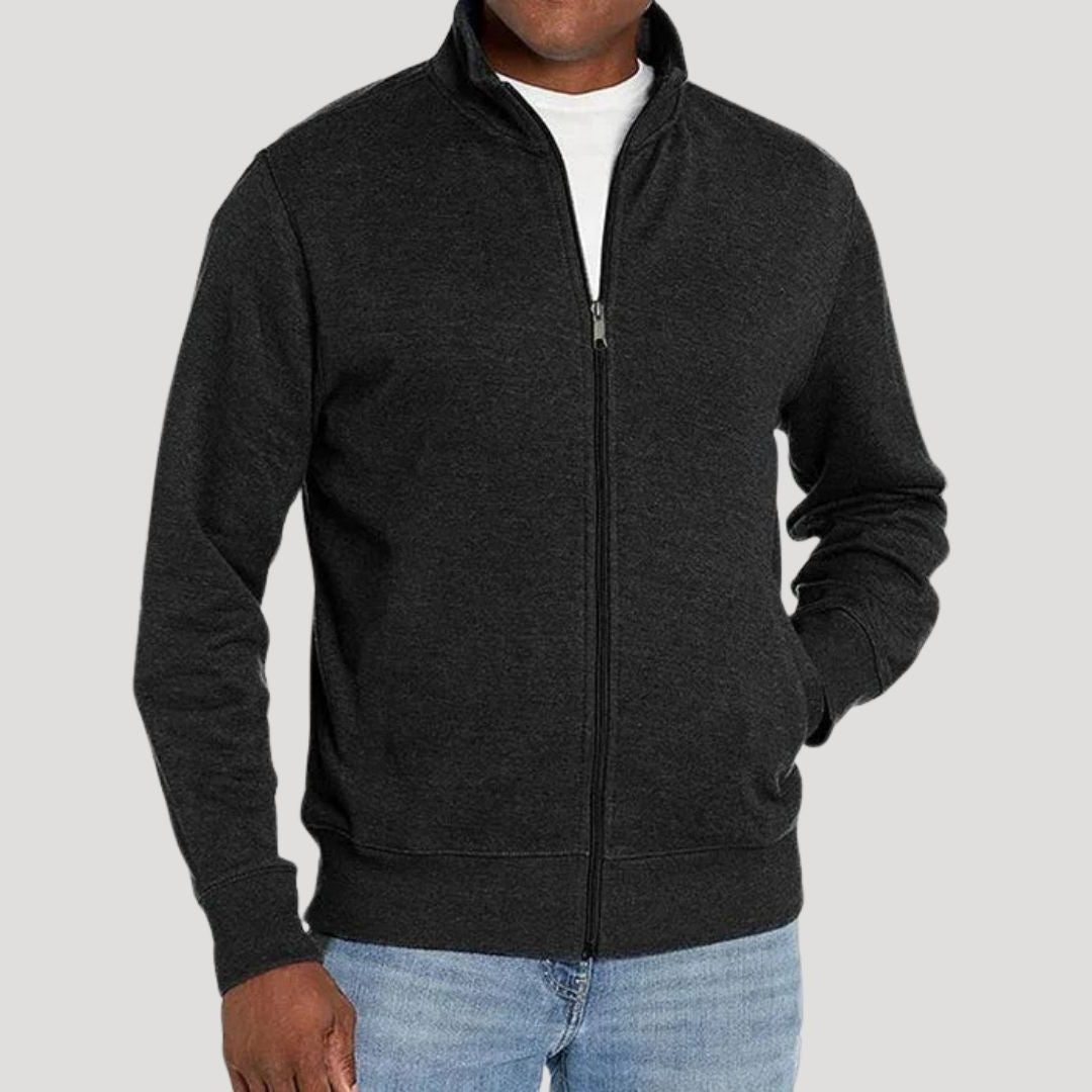Men's Stand-Up Collar Zip-Up Gilet